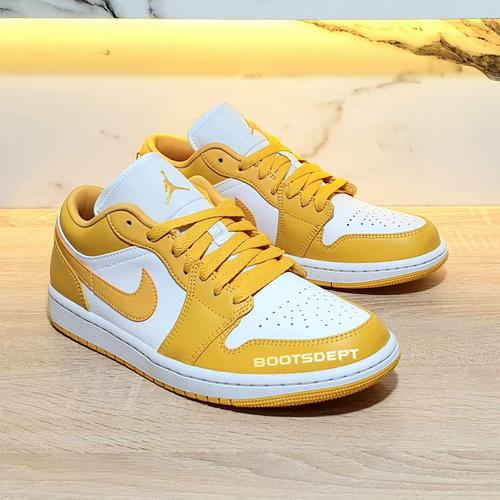 Jual Air Jordan 1 Low Yellow Mustard 