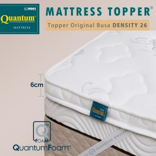 Gambar Quantum Mattress Topper 6cm - Lunar Cream, 200x90 dari Tulus Jaya Jakarta Barat Tokopedia