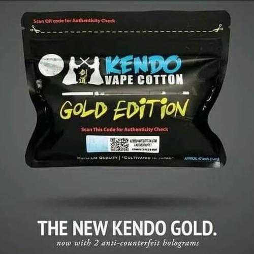 Gambar RESTOCK KENDO COTTON GOLD EDITION SUPER AUTHENTIC 100% LIMITED dari gazafiesca Kota Bandung Tokopedia