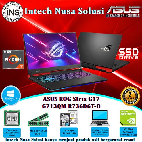 Rog Strix G17 Ryzen7-4800H/16/512/1650（ASUS ROG Strix G17 (2022 