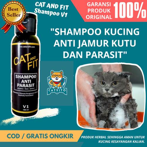 Jual Shampo Kutu Kucing Jamur Cat And Fit Shampoo V1 Jakarta Timur Vitamin Dan Obat Kucing Tokopedia