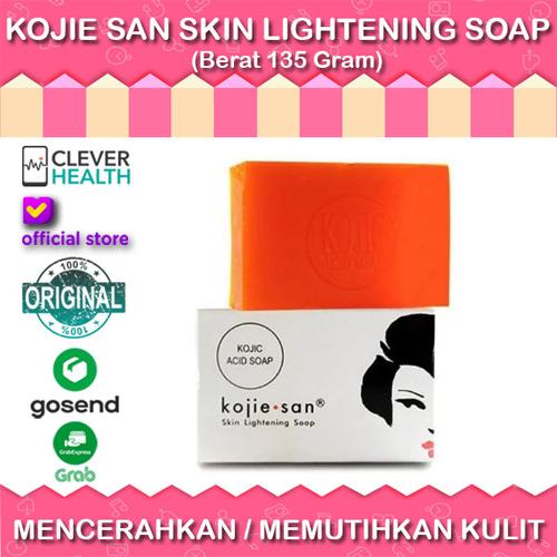 Gambar Kojiesan Skin Lightening Soap 135 Gr / Kojie San Soap / Sabun Pemutih dari CleverHealth Jakarta Selatan Tokopedia