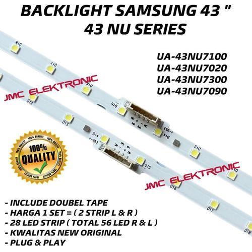 Jual BACKLIGHT SAMSUNG UA-43NU7100 43NU7090 43NU7300 43NU7020 43NU 43NU7100  - Kota Tangerang Selatan - jmc id | Tokopedia