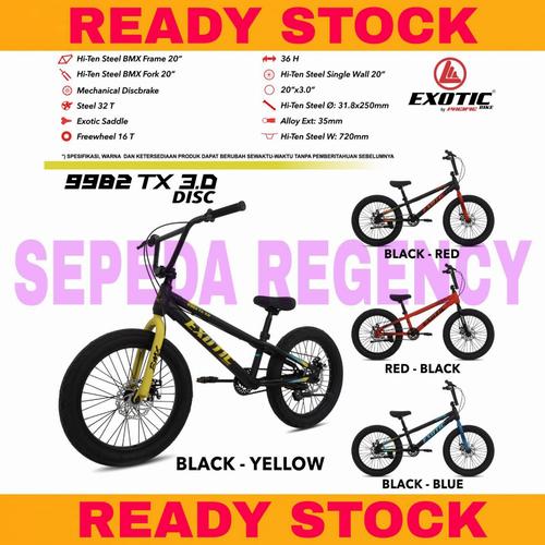 Jual Sepeda BMX 20 Inch EXOTIC 9982 TX 