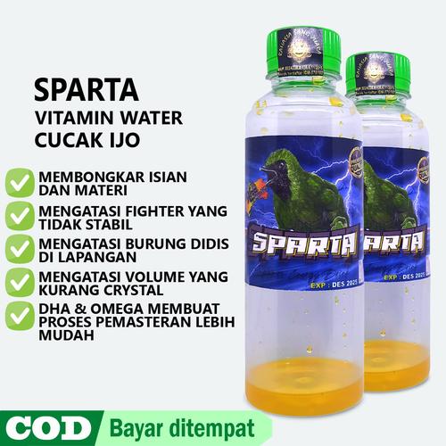 Jual SPARTA VITAMIN WATER MINUMAN VITAMIN BURUNG CUCAK IJO BONGKAR ISIAN - Kab. Sidoarjo - Rahasia Sang Juara | Tokopedia