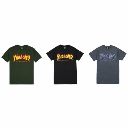 Promo Thrasher flame tshirt - Jakarta 