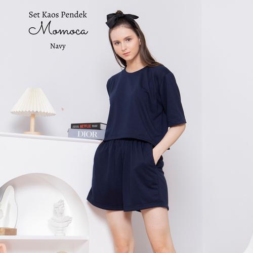 One Set T-shit Short Sweatpant Momoca 