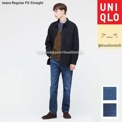 Jual UNIQLO JEANS REGULAR FIT STRAIGHT 