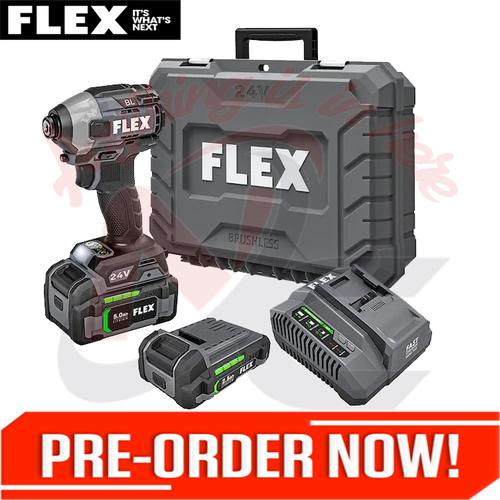 Jual FLEX 24Volt 1/4in Variable Speed Brushless Cordless Impact