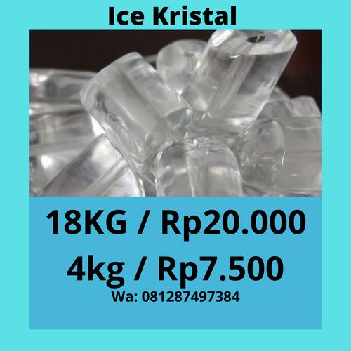 Gambar Ice Batu Kristal / Es Batu Kristal - 18KG dari Commodities _Is Jakarta Selatan Tokopedia