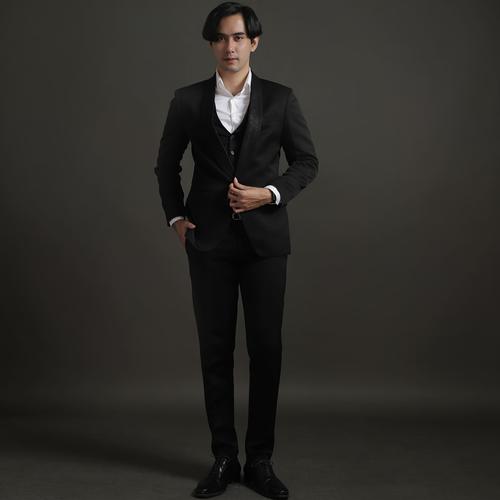Jual Setelan Jas Celana \u0026 Rompi Tuxedo Hitam - FREE COVER JAS \u0026 DASI - L,  JAS CELANA - Kab. Bantul - JAS PRIA - GOLDY OUTFIT | Tokopedia
