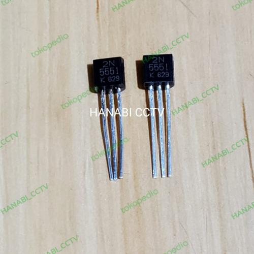 Jual Transistor 2n5551 Tr 2n 5551 Sec Original Kota Tangerang Hanabi Cctv Tokopedia
