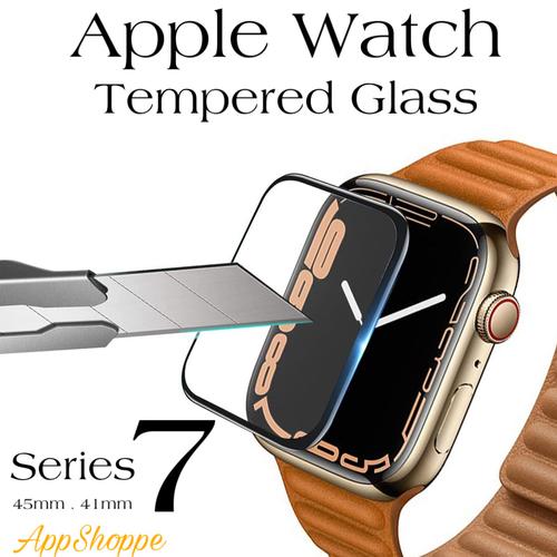 Jual Apple Watch Tempered Glass Series 7 FULL COVER Screen Protector - 45mm  - Jakarta Selatan - AppShoppe | Tokopedia