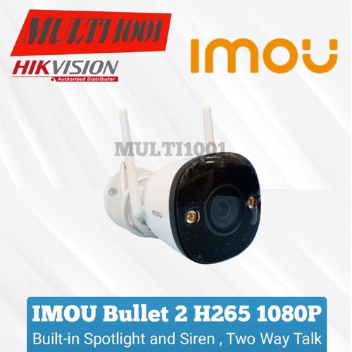 Jual IMOU Bullet 2 IP Camera Wifi Full Color Two Way Audio Original