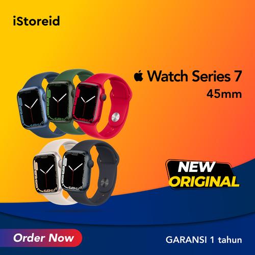 Jual Apple Watch Series 7 45mm Midnight 