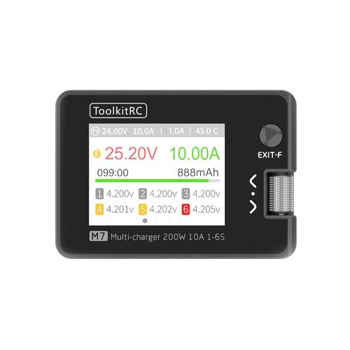 Gambar ToolkitRC M7 DC 200W 10A Lipo Smart Balance Charger dari DooFPV Kota Bekasi Tokopedia