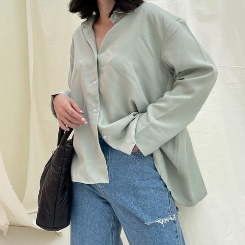 Jual Oversized Shirt Wanita Polos 