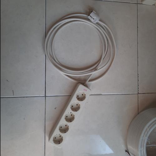 Jual STOP KONTAK LISTRIK RAKITAN 5 LUBANG UTICON - 2M - Kota Tangerang ...