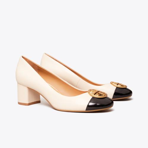 tory burch open toe pumps