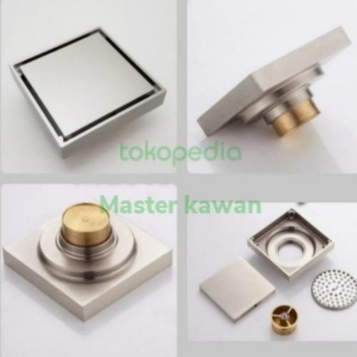 Promo Floor drain Tile Insert Stainless SUS 304 Anti Karat /Saringan Toilet - Jakarta Pusat ...