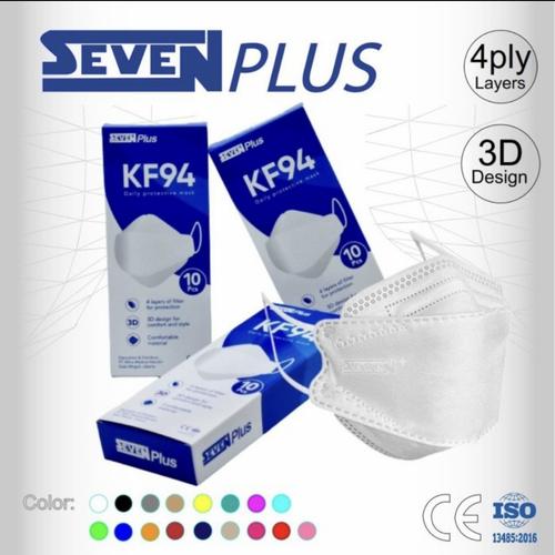 Gambar KF 94 / SEVEN PLUS / 4 PLY MEDIS / KOREAN STYLE - Putih dari PT. Mitra Medical Mandiri Jakarta Barat Tokopedia