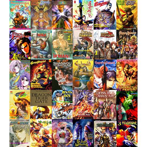 Gambar Koleksi Komik Silat 70 Judul Lengkap 16 DVD dari OutletRyan Kota Bandung Tokopedia