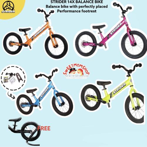 Promo STRIDER BIKE 14X SPORT + PEDAL 