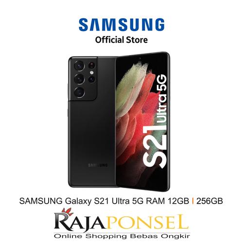 Gambar Samsung Galaxy S21 Ultra RAM 12/256GB 108MP Dynamic Amoled2x Exy 2100 - Phantom Silver dari Rajaponsel Official Kota Bandung Tokopedia