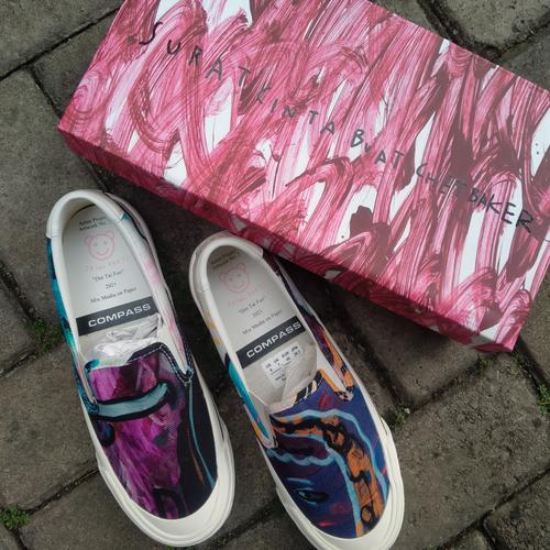Jual Sepatu Compass x Jason Ranti - Artwork 2, Habis Terjual - Kota ...