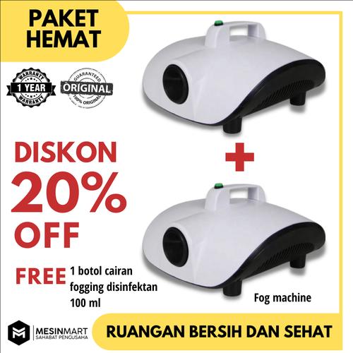 Gambar PROMO Fog Machine Mesin Fogger Fogging Disinfektan Anti Virus dari MesinMart Jakarta Timur Tokopedia