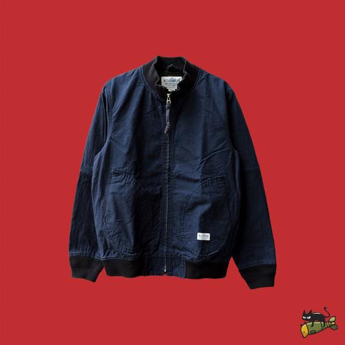 NEIGHBORHOOD LEATHER DOWN / SL-JKT