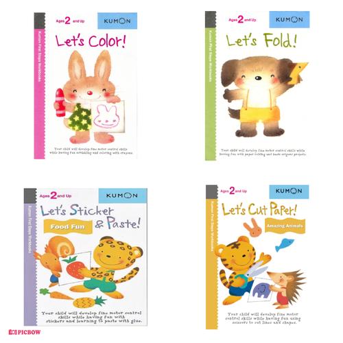 Promo KUMON MY FIRST STEP BOOK OF AGES 2 3 4 YEARS BUKU ANAK KUMON