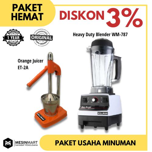 Gambar PROMO Heavy Duty Ice Blender WM-787 Mini Orange Juicer Alat JerukPeras dari MesinMart Jakarta Timur Tokopedia
