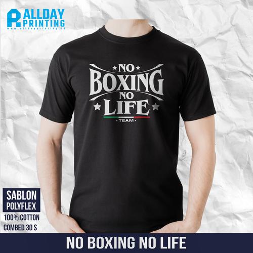 Jual Kaos No Boxing No Life Team 