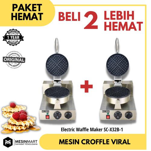 Gambar PROMO Mesin Croffle Cetak Wafel / Waffle Maker (Electric) dari MesinMart Jakarta Timur Tokopedia