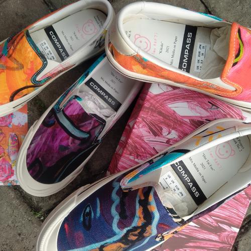 Jual Sepatu Compass x Jason Ranti - Artwork 2, Habis Terjual - Kota ...