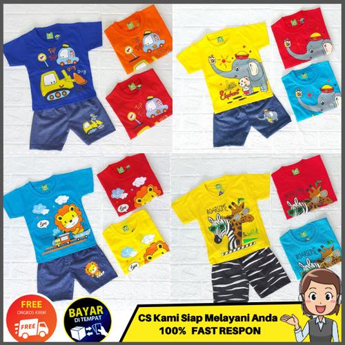 Gambar Setelan Stelan Baju Anak Laki Laki Cowok Tanjungkids 6-18 Bulan Murah - ROARSOME, 6 dari Tanjung Kids Kota Bekasi Tokopedia
