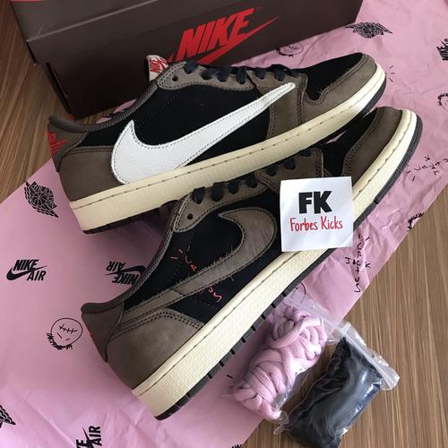 Jual Air Jordan 1 Retro Low OG SP Travis Scott - Kab. Tangerang -  underdogsneakersid | Tokopedia