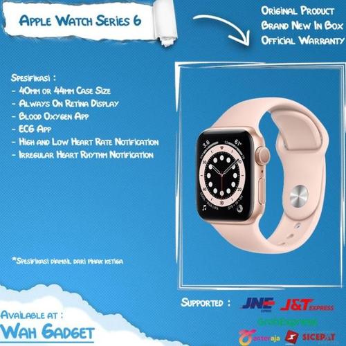 Jual Ready Stock Apple Watch Series 6 44Mm 40Mm / Iwatch 6 2020 - Garansi 1  - 40MM Inter, Gray - Jakarta Barat - Ghofar Store32 | Tokopedia