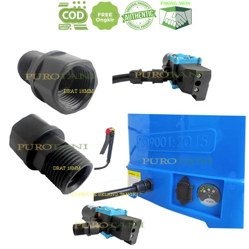 Gambar Konektor sambungan penghubung dinamo tangki cas Sprayer elektrik dari Purotani.ID Kab. Purworejo Tokopedia