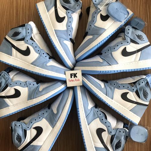 Jual Air Jordan 1 Retro High UNC White University Blue Black 2021 (GS) -  Kab. Tangerang - underdogsneakersid | Tokopedia