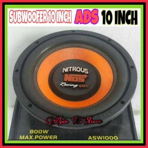 Jual Subwoofer ADS 10 Inch ASW 1000 