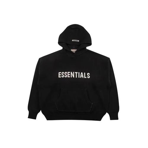 essentials knitwear hoodie