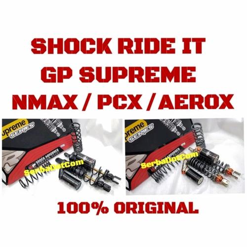 Jual Shock RIDE IT GP SUPREME NMAX PCX AEROX ORIGINAL no rcb vs ktc