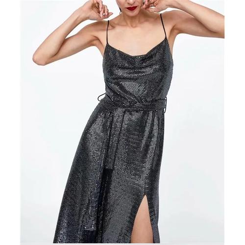 Jual SEQUIN Long Dress Payet Pesta 
