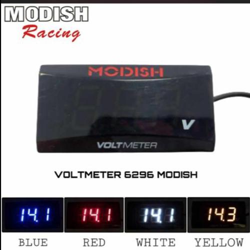 Gambar Voltmeter Motor LED Digital Waterproof - Biru dari Perfumeholics Jakarta Barat Tokopedia