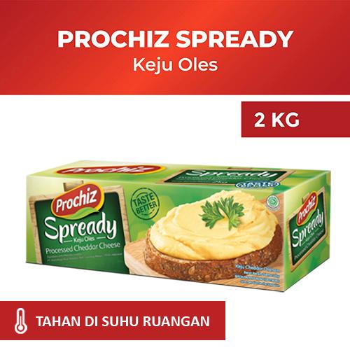 Gambar Keju PROCHIZ Spready 2 kg dari Prochiz Tokopedia