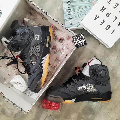 fire red 5 off white