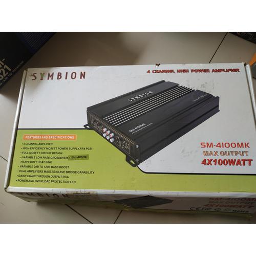 Jual POWER AMPLIFIER 4 CHANNEL SYMBION 