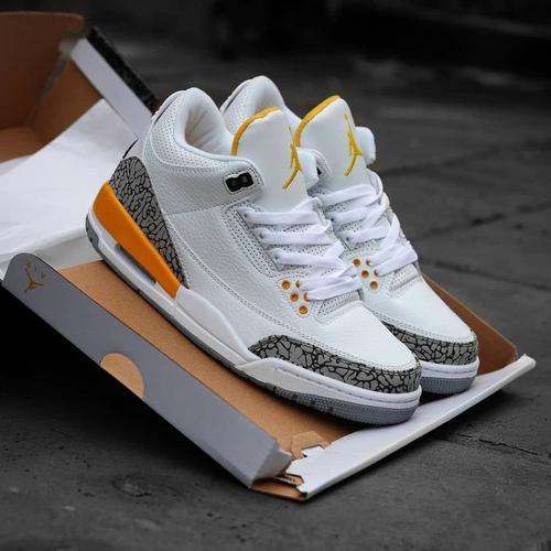 Jual sepatu nike air jordan retro 3 original laser prange - Putih, 38 -  Kab. Tangerang - Official sepatu original dan premium | Tokopedia